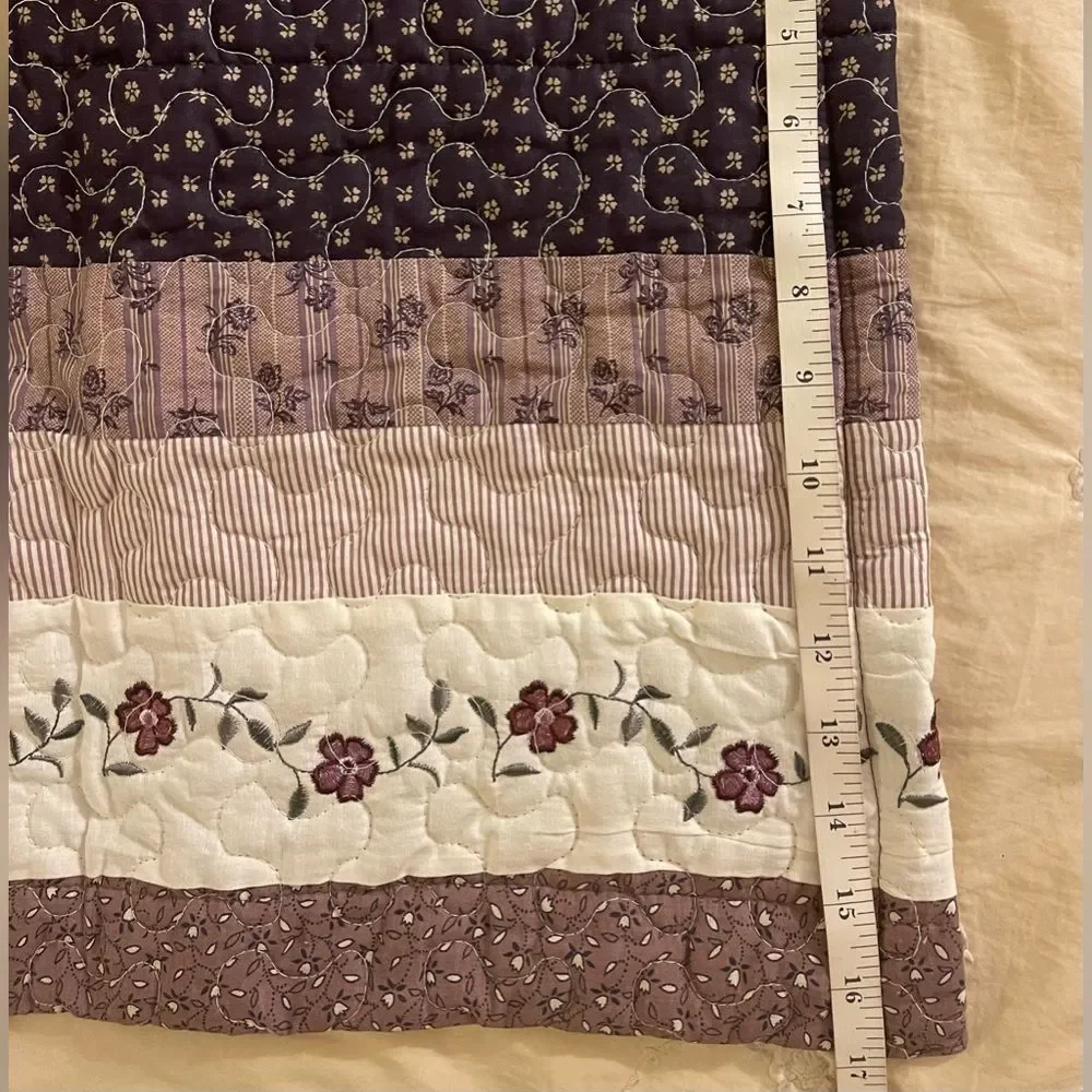 JC Penny Boho Home Quilted Valance New in Package
